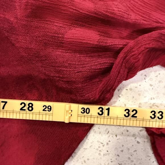 GreaterGood Scarlet Dragonfly Pink Megenta Tunic Top 4X Long Sleeve Embroidered - Picture 11 of 11